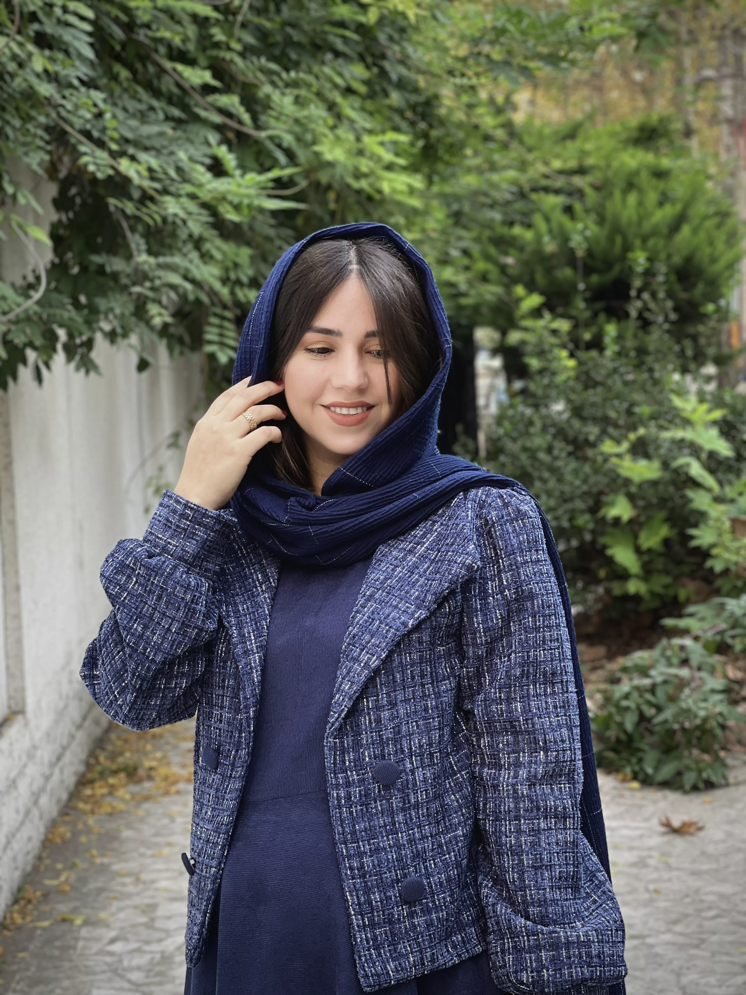 خرید کت و سرافان ماهلین قد ۱۳۵ بند کمر دارد 